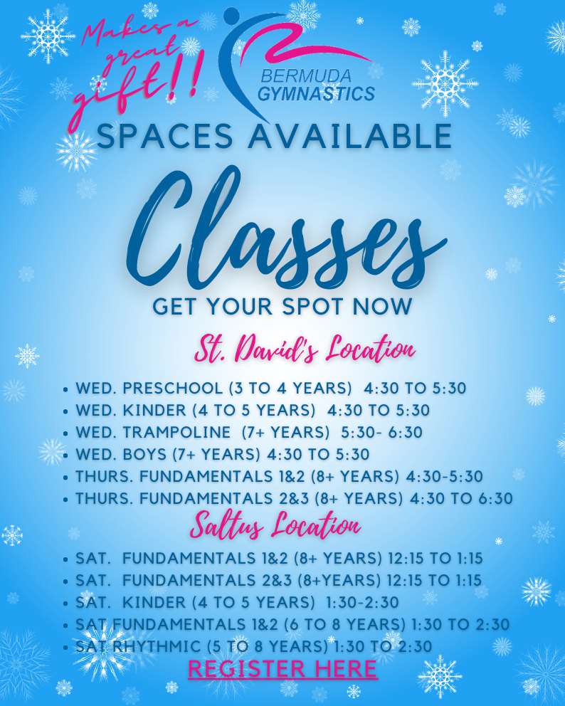 BGA Spaces available up