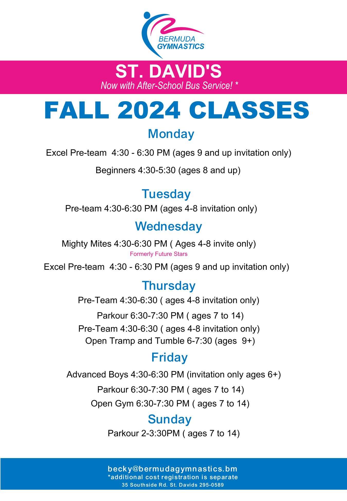 Fall 24 St Davids class